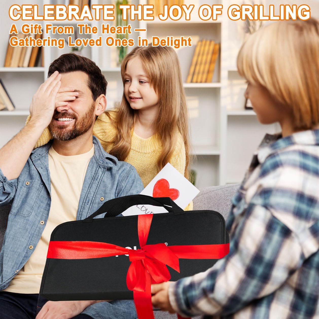 POLIGO 26PCS BBQ Accessories for Outdoor Grill Utensils Set Stainless Steel BBQ Tools Grilling Tools Set for Birthday Fathers Day Dads Presents, Barbecue Accessories Ideal Grilling Gifts for Men Women