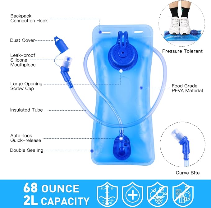 KUYOU Running Hydration Vest - Image 7