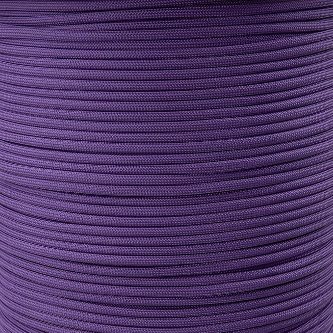 Paracord Planet Solid Color 550lb Paracord – 7 Strand Type III Nylon Cord by ParacordPlanet