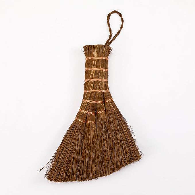 Wazakura Japanese Bonsai Garden 3PCS Tool Starter Kit, Made in Japan, Traditional Bonsai Scissors, Stainless Tweezers with Rake, Chinese Broom. Beginner Set wit Tweezers, Shears and Brush