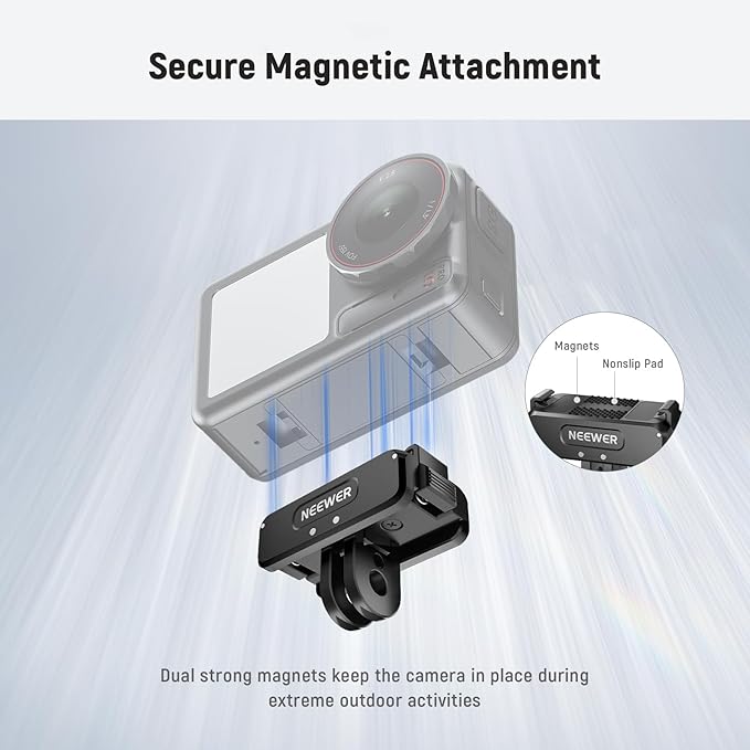 NEEWER Upgraded Quick Release Magnetic Mount Adapter Compatible - Image 4