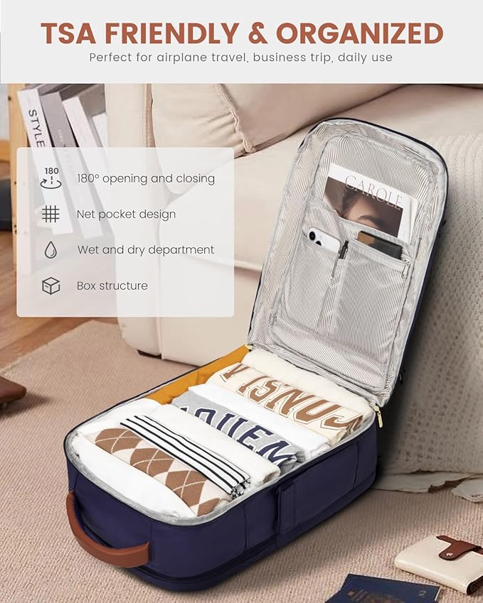 LOVEVOOK Travel Backpack For Women Flight Approved, 40L Large Carry On Backpack - Image 2