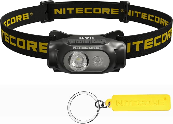 Nitecore HA11 240 Lumen Ultra Lightweight AA Headlamp Dual Beam Headlight Tag by NITECORE