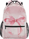 Wamika Pink Bow Girls Backpack Cowgirl Boots School Backpacks Boys Kids by Wamika