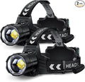 FINICO Rechargeable LED Headlamp 99000 High Lumens, 95 Hours Long Lasting Head by FINICOLighting