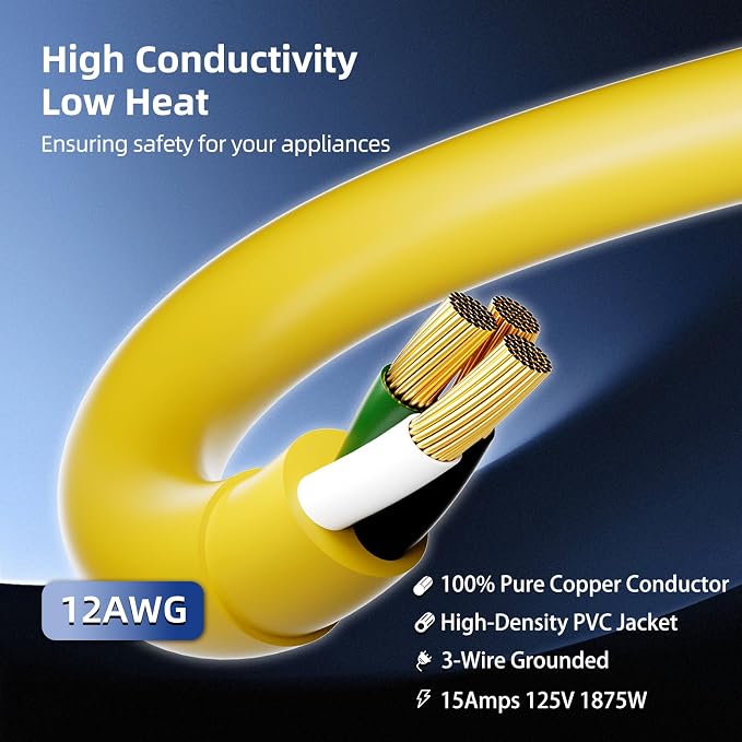 15 FT Outdoor Extension Cord - Image 4