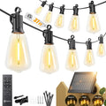 Brightown 37FT Solar String Lights Outdoor Waterproof, Patio Lights by Brightown