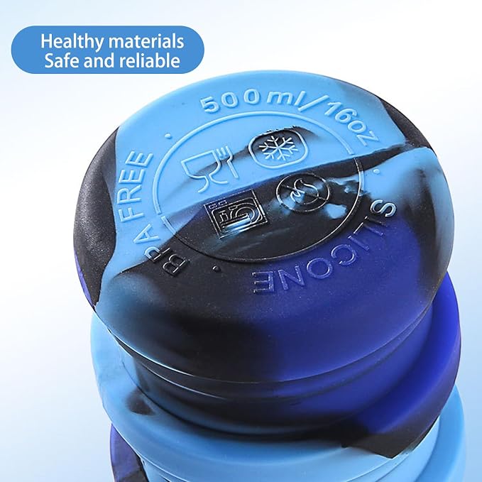 Collapsible Water Bottles Travel water bottle Sports Portable Sport Water - Image 2