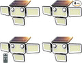 4500LM Solar Lights Outdoor Waterproof, 254 LED Solar Flood Lights Outdoor by SZPOWER