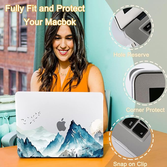 Protective Case for MacBook Pro 13 inch Retina 2015-2012 Release, 13.3" Pretty - Image 6