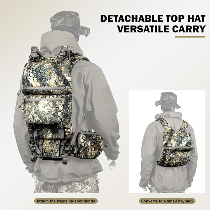 MOXULE Pro 2400 Camo Frame Backpack - Image 5