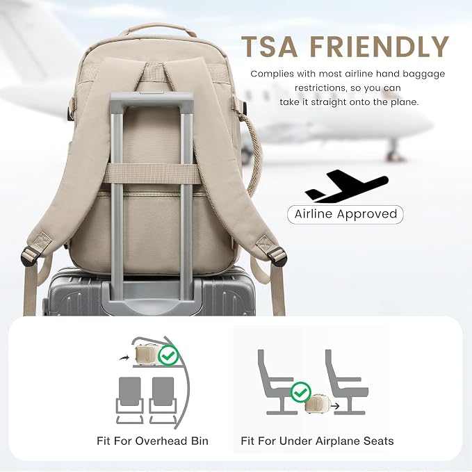 LOVEVOOK 50L Large Travel Backpack - Image 3