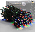 HOME LIGHTING 66ft Christmas Decorative Mini Lights, 200 LED Green Wire Fairy by LJLNION