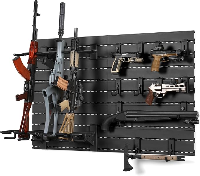 Savior Equipment Wall Rack System Heavy-Duty Steel Tactical Rifle Carbine by SaviorEquipment