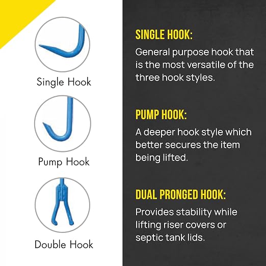 T&T Tools Heavy Duty Handy Hook – Portable 42 Inch - Image 4