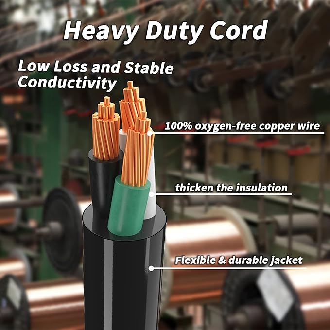 PlugSaf 100 FT 30 Amp RV Extension Cord Outdoor - Image 3