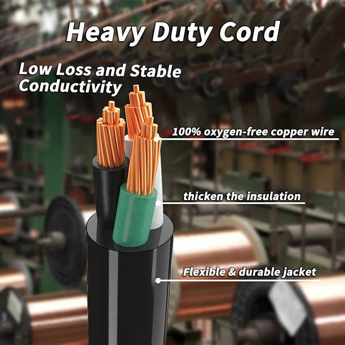 PlugSaf 50 FT 30 Amp RV Extension Cord Outdoor - Image 3