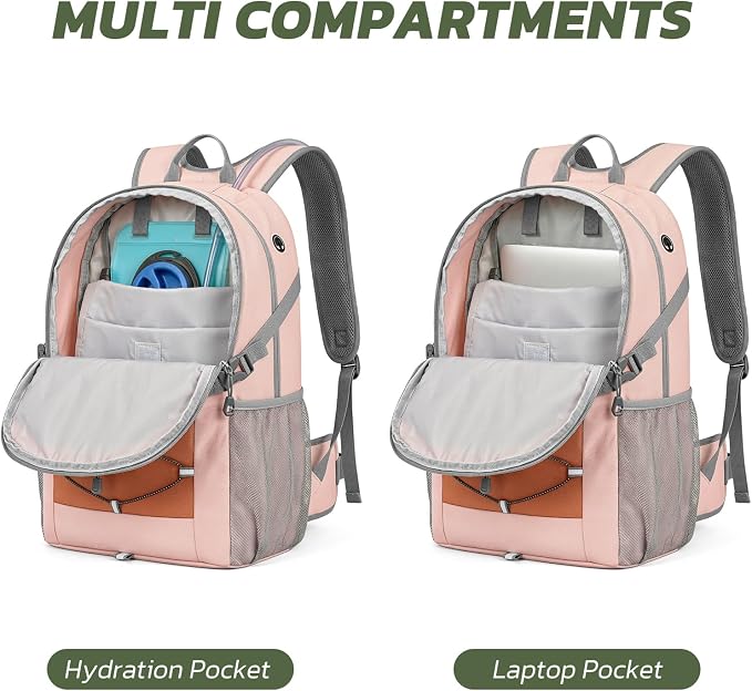 TILYMOL Hiking Travel Backpack for Women 25L - Image 5