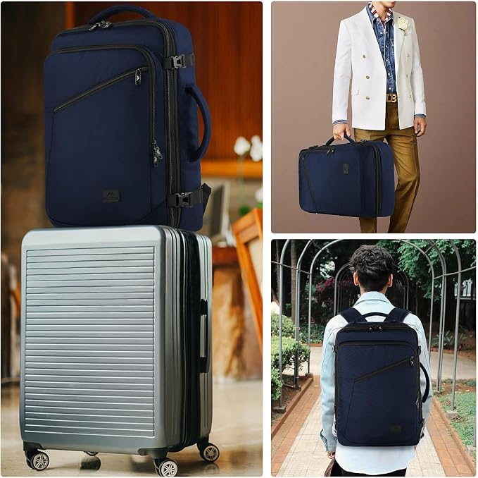 MATEIN Backpack for Travel, 27L Water Resistant Carry on Backpack Fits Overhead - Image 8