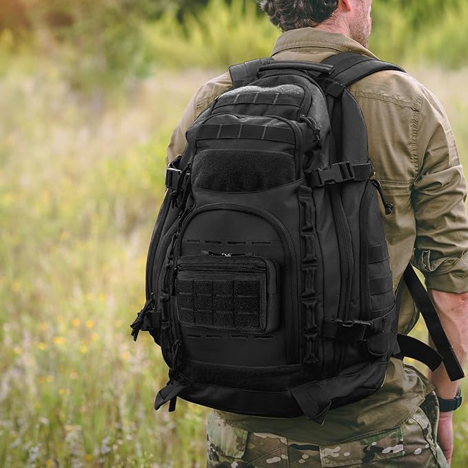 FRTKK Tactical Molle Admin Pouch Utility Laser Cut EDC Tool Pouch Bag - Image 8