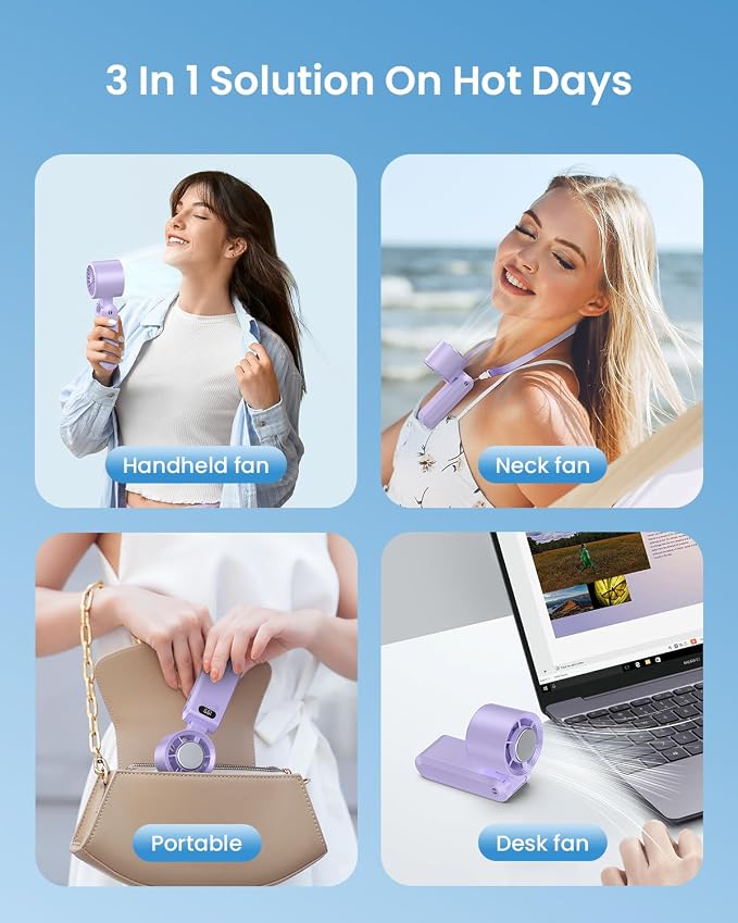 2 Pack Handheld Portable Turbo Fan - Image 8