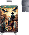 Luggage Cover Protector for 22-24 Inch Suitcases, TSA Approved Elastic Travel by Unknown
