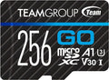 TEAMGROUP GO Card 256GB MicroSDXC UHS-I U3 V30 4K by TEAMGROUP