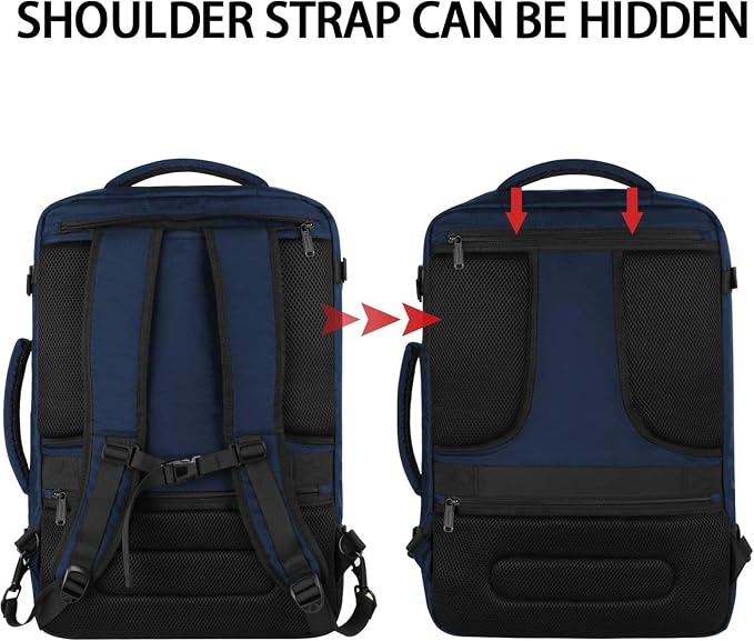 Vancropak 35L Traveling Backpack, Airplane Approved Travel Carry on Bag hand - Image 3