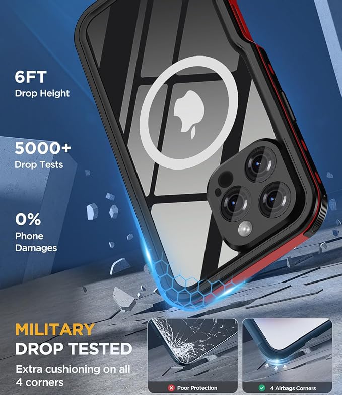 for iPhone 16 Pro Case Waterproof | Shockproof Dust Proof Phone Case Cover - Image 4