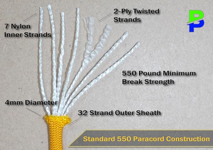USA Made 550 Paracord - Image 2