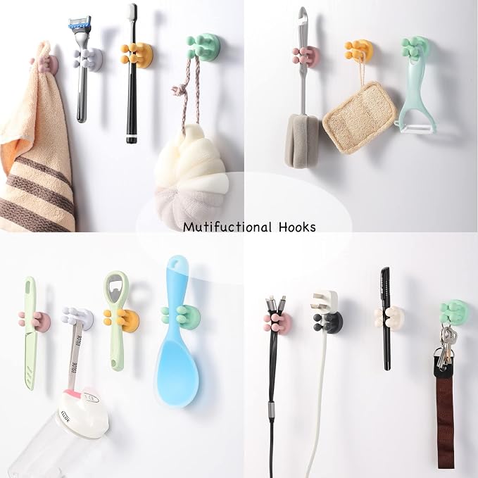 iBetterLife 5Pcs Toothbrush Holders - Image 3