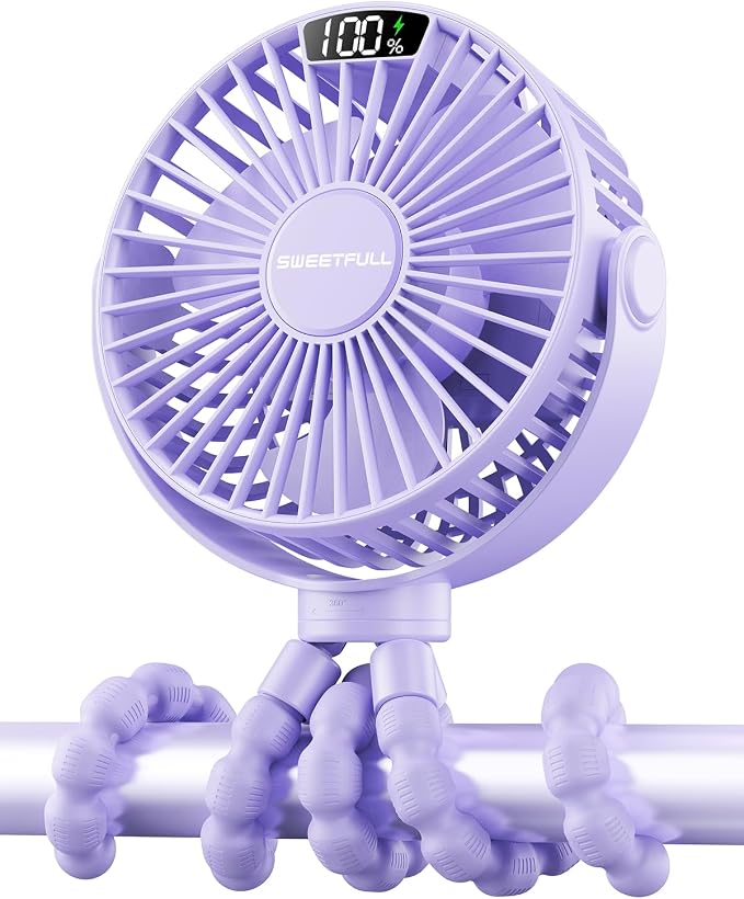 SWEETFULL Portable Stroller Fan by SweetFull%C2%AE
