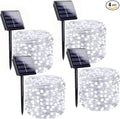 Solar String Lights Outdoor, 4 Pack Each 100 LED Solar Twinkle Lights by BHCLIGHT