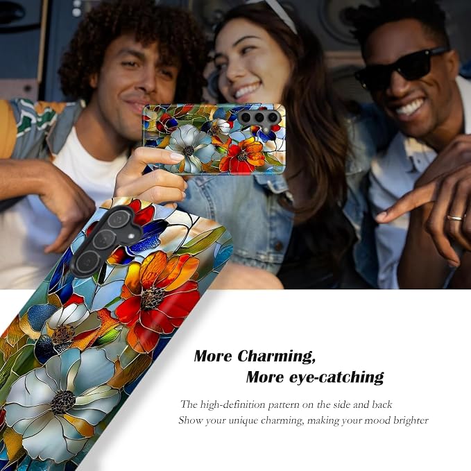 Compatible for Samsung Galaxy A36 5G Case, Dual Layer Heavy Duty 2 in 1 - Image 4