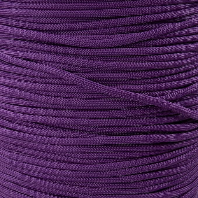 Paracord Planet Solid Color 550lb Paracord – 7 Strand Type III Nylon Cord by ParacordPlanet