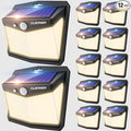 CLAONER Solar Lights Outdoor, Motion Sensor Lights 3 Working Modes by Claoner