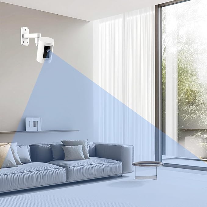 2 Pack Ring Camera Mount: 360 Degree Adjustable Wall Mount - Image 4