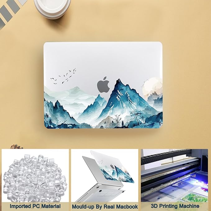 Case Cover for MacBook Pro 14 inch 2025-2021 Release M4 M3 M2 M1 Pro/Max - Image 4