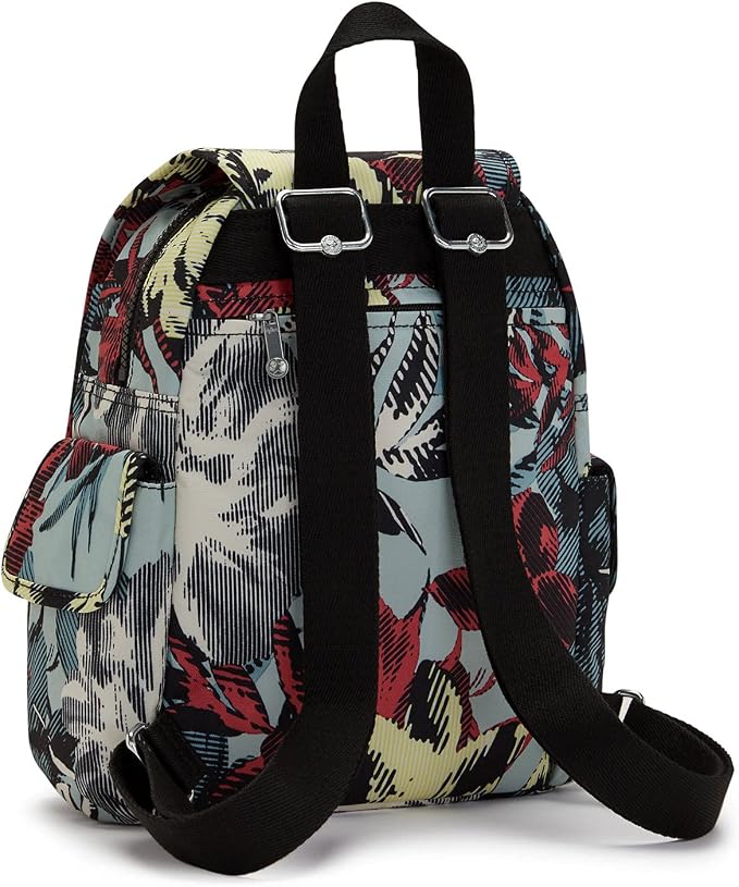 Kipling City Pack Mini Printed Backpack Casual Flower - Image 7