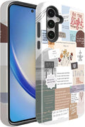 Compatible for Samsung Galaxy A57 5G Case, Dual Layer Heavy Duty 2 in 1 by BSMOSPER