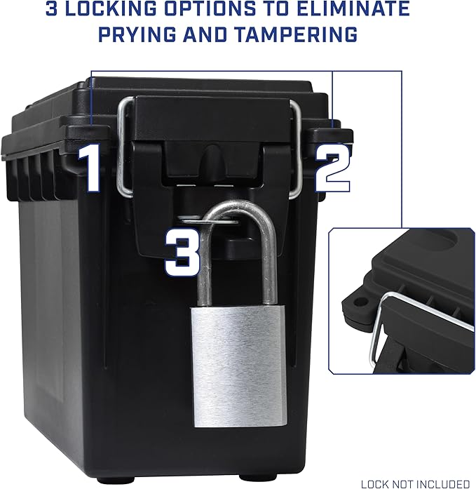 Sheffield 12790 2-Pack Ammo Storage Box, Mothers Day Gifts, .30 Cal Field Boxes - Image 5