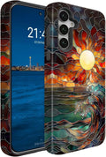 Compatible for Samsung Galaxy A17 5G Case, Dual Layer Heavy Duty 2 in 1 by BSMOSPER