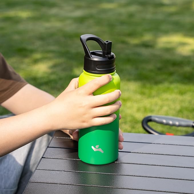 Konokyo 18 oz Insulated Water Bottle Stainless Steel Sport Bottles - Image 6