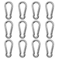 304 Stainless Steel Carabiners -1.57 inch Heavy Duty, Durable & Rust-Free Clips by Outmate
