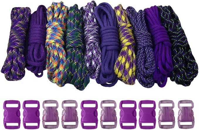 Paracord Planet 550lb Type III Paracord Combo Crafting Kits by ParacordPlanet