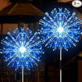 JJGoo Solar Firework Lights, 2 Pack 180 LEDs 2 Lighting Modes Solar Lights by JJGoo
