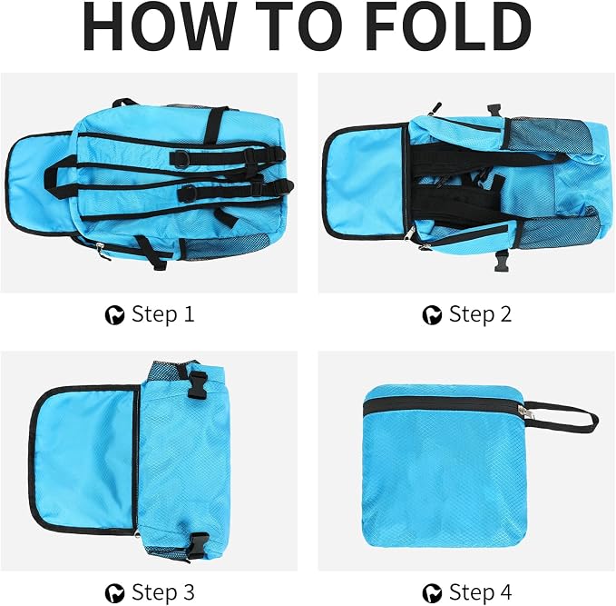 Small Hiking Backpack 35L Travel Lightweight Hiking Packable Daypack - Image 3