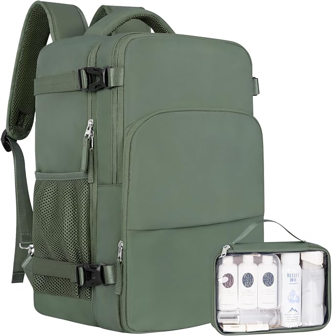 Sinaliy Personal Item Backpack, Carry on Travel Backpack by Sinaliy