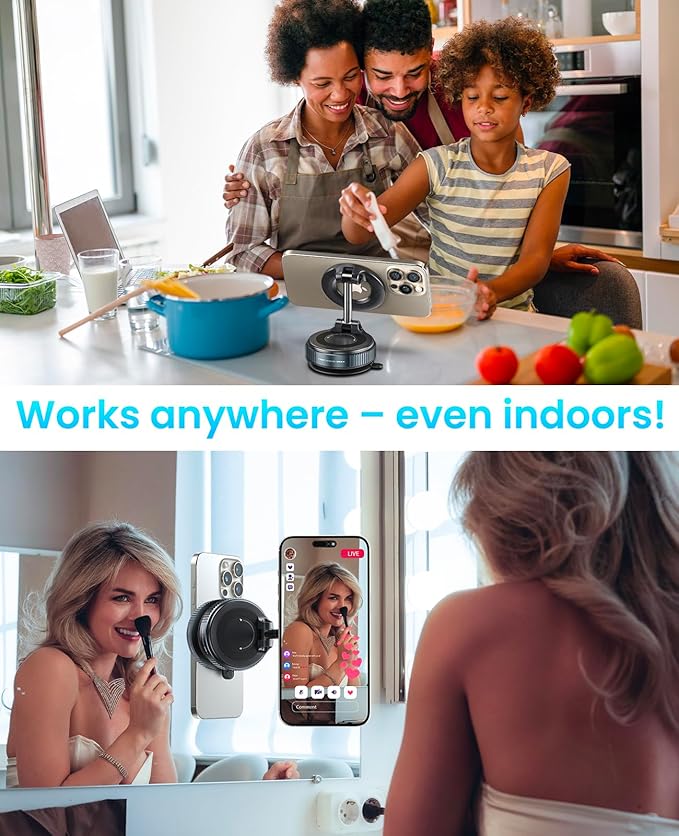 Jononser Magnetic Suction Cup Phone Mount - Image 6