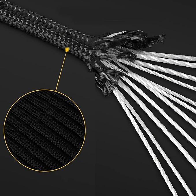 MOOCY Paracord 550, 5/32 in x 164 ft, 7 Inner Strands/Parachute Cord, Nylon - Image 6